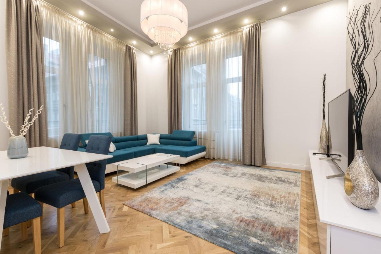 City Center Grand Luxury W 2Br/2Bt Boedapest Buitenkant foto